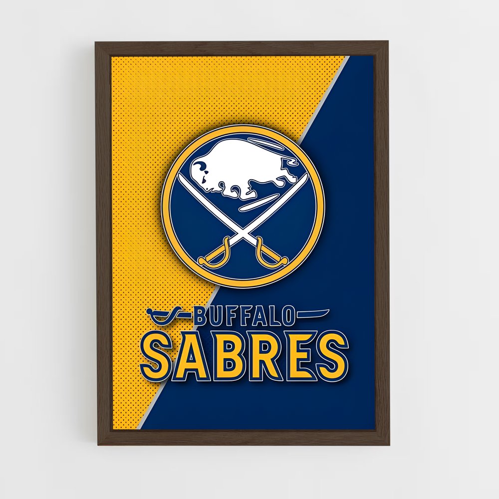 Poster Esprit des Sabres – affiche Hockey sur glace (vue 5)